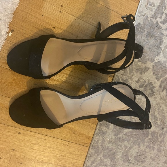 Aldo rhinestone high heel sandal - Picture 3 of 6